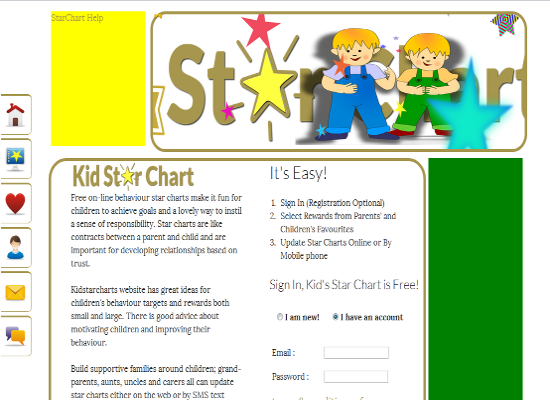 Kid Star Chart ScreenShot